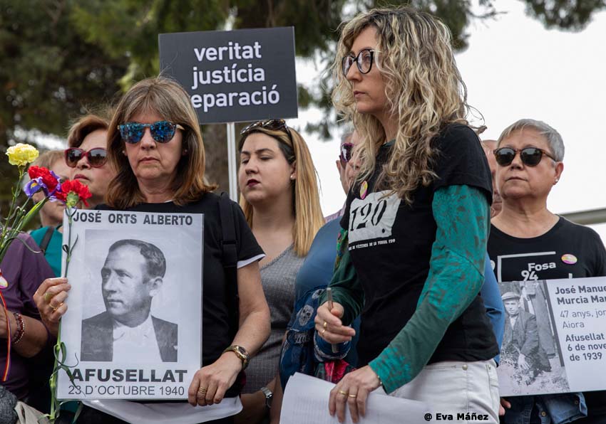 Group of people demonstrating